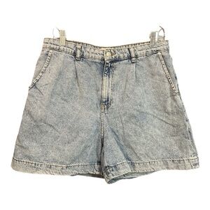 MNG Denim Regina Mom Shorts Size 10 V1